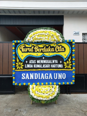 Papan Bunga Duka di Jamika